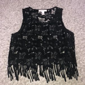 Forever 21 Black Knit Shirt